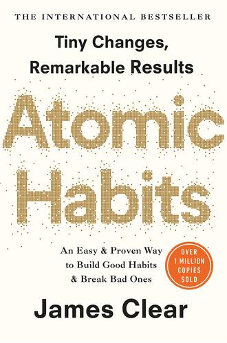 Atomic Habits paperback edition cover