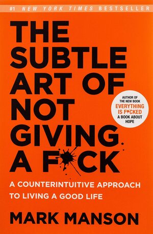 The Subtle Art of Not Giving a Fuck book cover