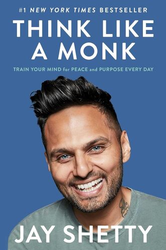 Think Like a Monk book cover